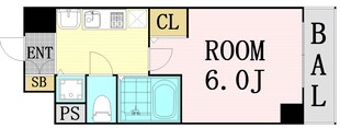 プレミアムコート天神橋の物件間取画像